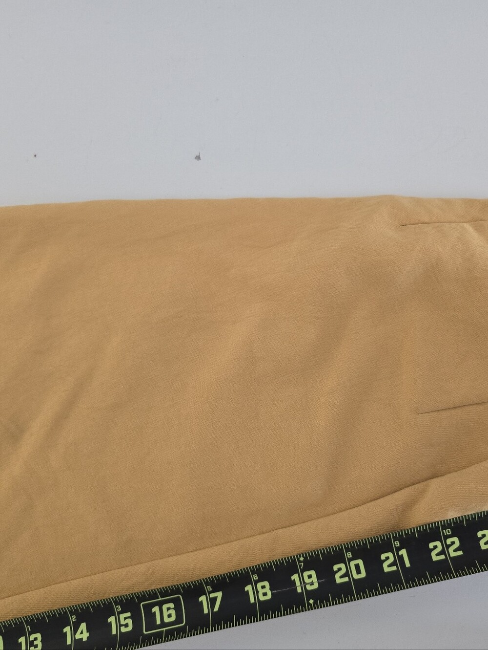 Nike Sportswear Tech Pack Woven Pants Yellow Golden Barrel Leg Womens Size S - Picture 9 of 12